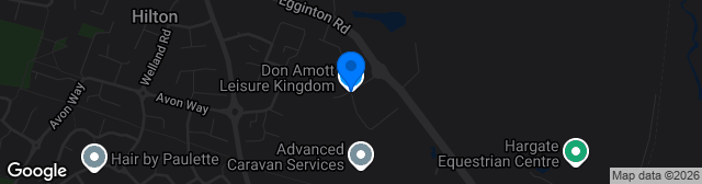 Map showing Don Amott Leisure Group Arena