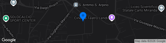 Map showing Centro Sportivo Sant'Antimo