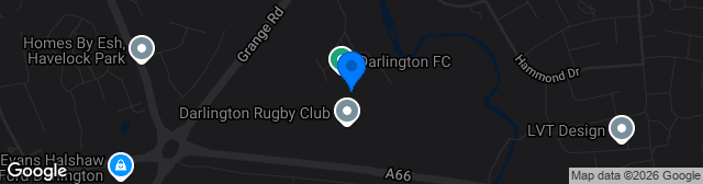 Map showing Blackwell Meadows