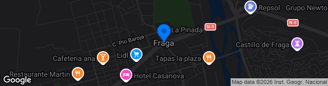 Map showing Estadio de La Estacada