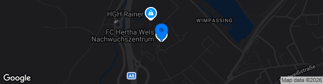 Map showing HUBER Arena
