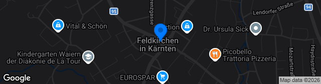 Map showing Sportplatz Feldkirchen