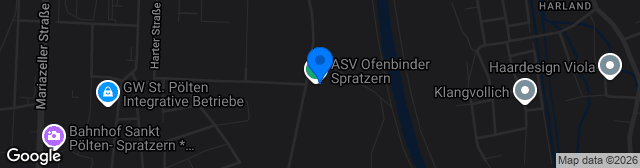 Map showing Sportplatz ASV Ofenbinder Spratzern