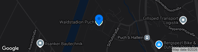 Map showing Waldstadion Puch