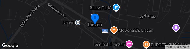 Map showing Stadion Liezen