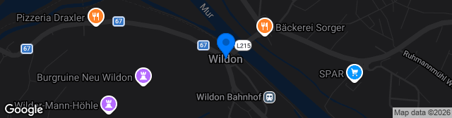 Map showing Sportplatz Wildon