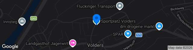 Map showing Sportplatz Volders