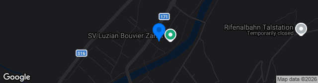 Map showing Eurogast-Grissemann-Arena Zams