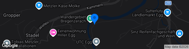 Map showing Sportplatz FC Egg