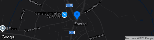 Map showing DCA-stadion
