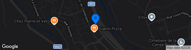 Map showing Plaine Des Sports
