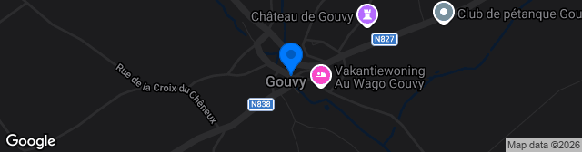 Map showing Terrain de Gouvy