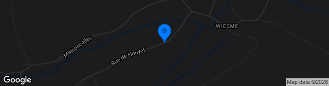 Map showing Terrain Rue de Houyet