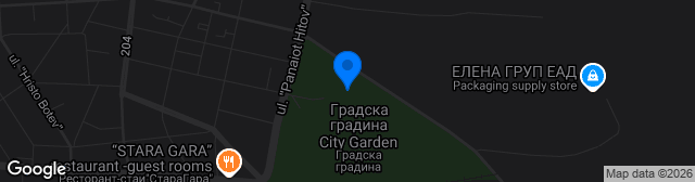 Map showing Stadion Stamo Kostov