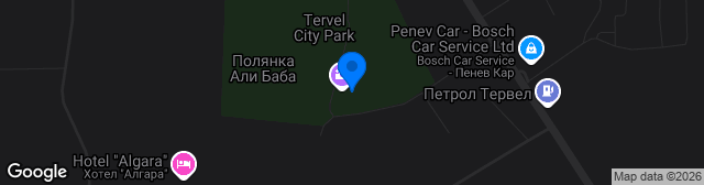 Map showing Gradski stadion