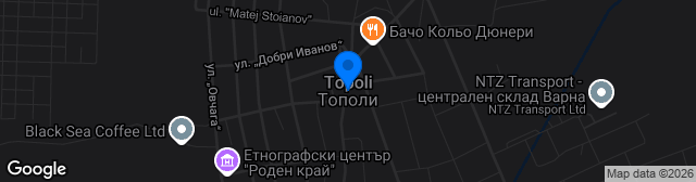 Map showing Stadion Topoli