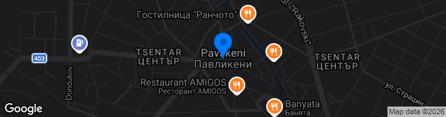 Map showing Stadion Gancho Panov