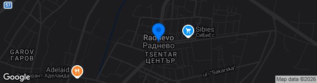 Map showing Stadion Minyor