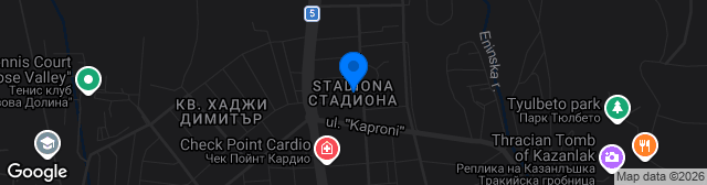 Map showing Stadion Sevtopolis
