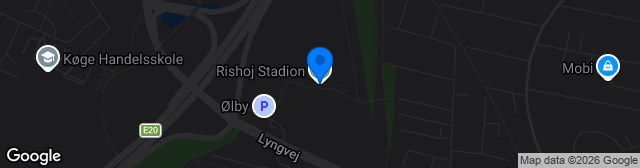 Map showing Rishøj Stadion