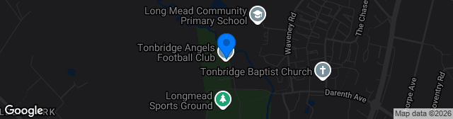 Map showing Longmead Stadium