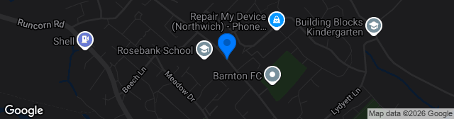 Map showing Townfield Lane
