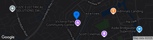 Map showing Fairfax Park