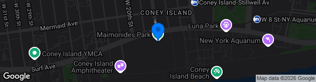 Map showing MCU Park