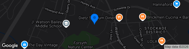 Map showing Dietz Stadium