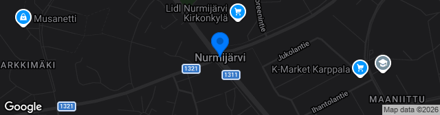 Map showing Klaukkala nurmi