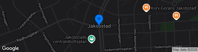 Map showing Länsikenttä tekonurmi