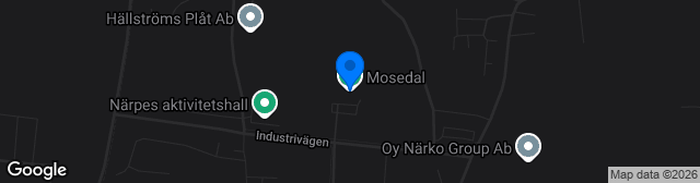 Map showing Mosedal
