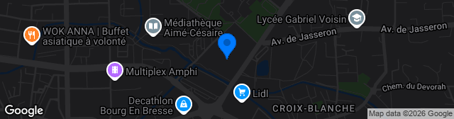 Map showing Stade Marcel-Verchère