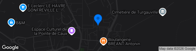 Map showing Stade Maurice Bacquet