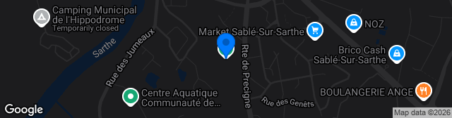 Map showing Stade Rémy Lambert