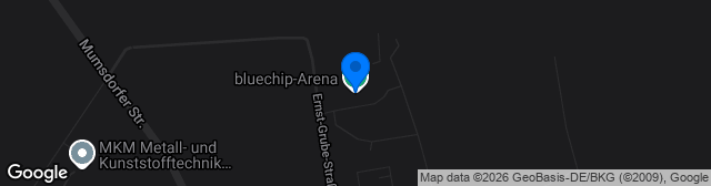 Map showing bluechip-Arena