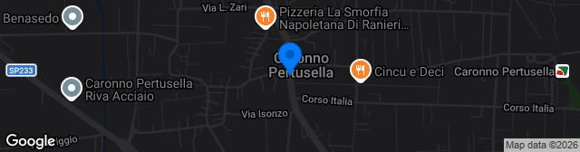 Map showing Campo Sportivo Comunale