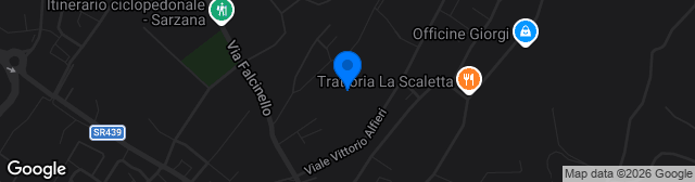 Map showing Stadio Miro Luperi