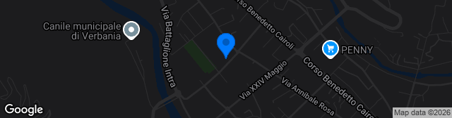 Map showing Stadio Carlo Pedroli