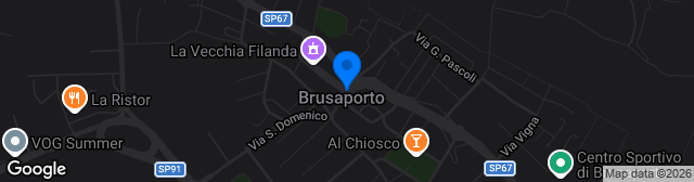 Map showing Campo Sportivo Comunale Brusaporto