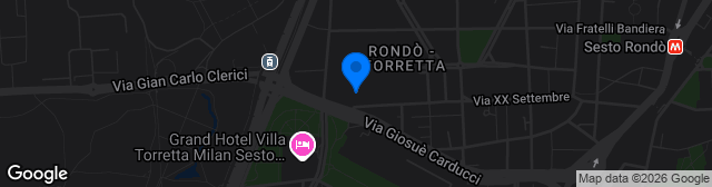 Map showing Stadio Ernesto Breda
