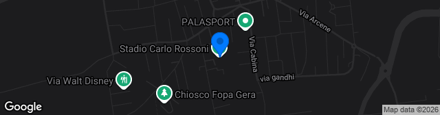 Map showing Stadio Carlo Rossoni