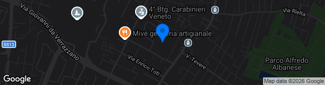 Map showing Stadio Francesco Baracca