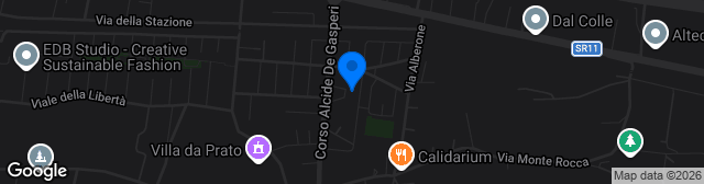Map showing Stadio Comunale di Caldiero