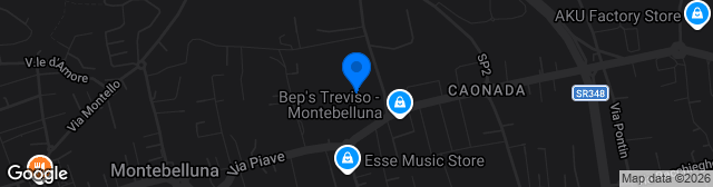 Map showing Stadio San Vigilio