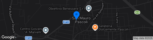Map showing Campo Da Calcio Macrelli