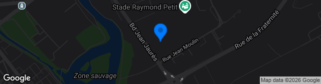 Map showing Stade Marcel-Picot