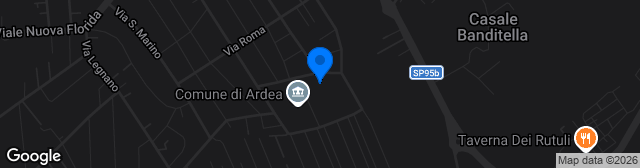 Map showing Stadio Marco Mazzucchi