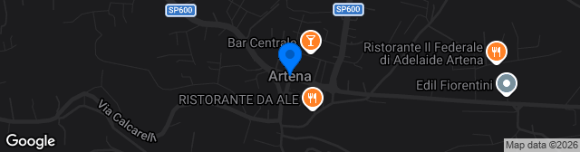 Map showing Stadio Comunale (Sintex)