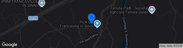 Map showing Stadio Nunzio Fittipaldi